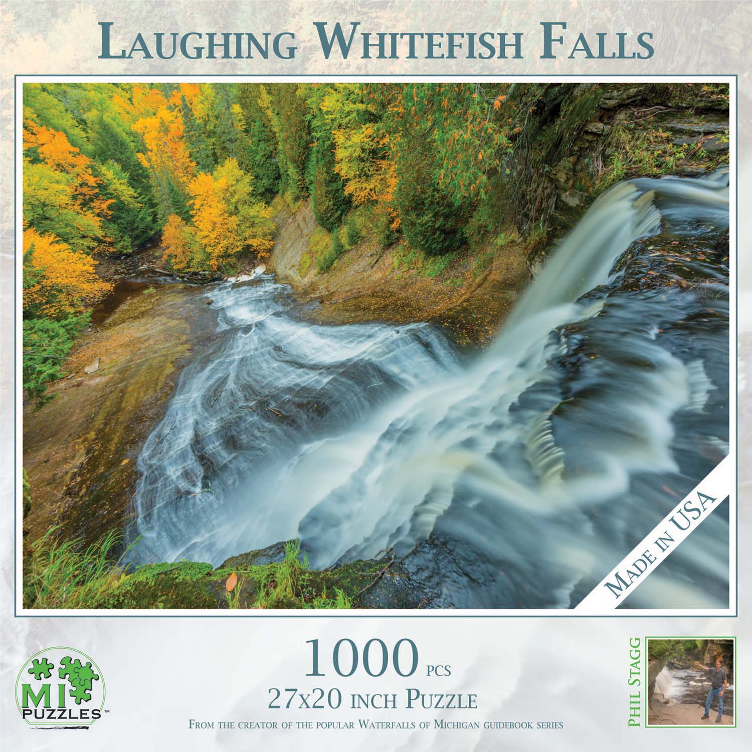 Laughing Whitefish Falls Photography Jigsaw Puzzle
