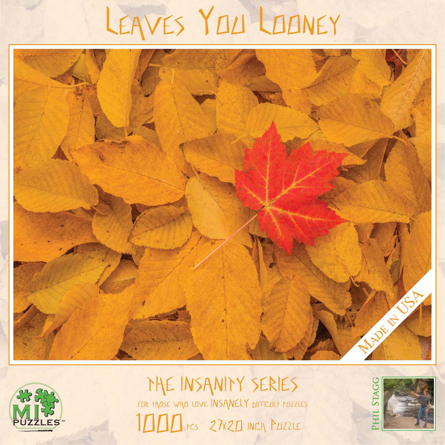Leaves You Looney Fall Jigsaw Puzzle
