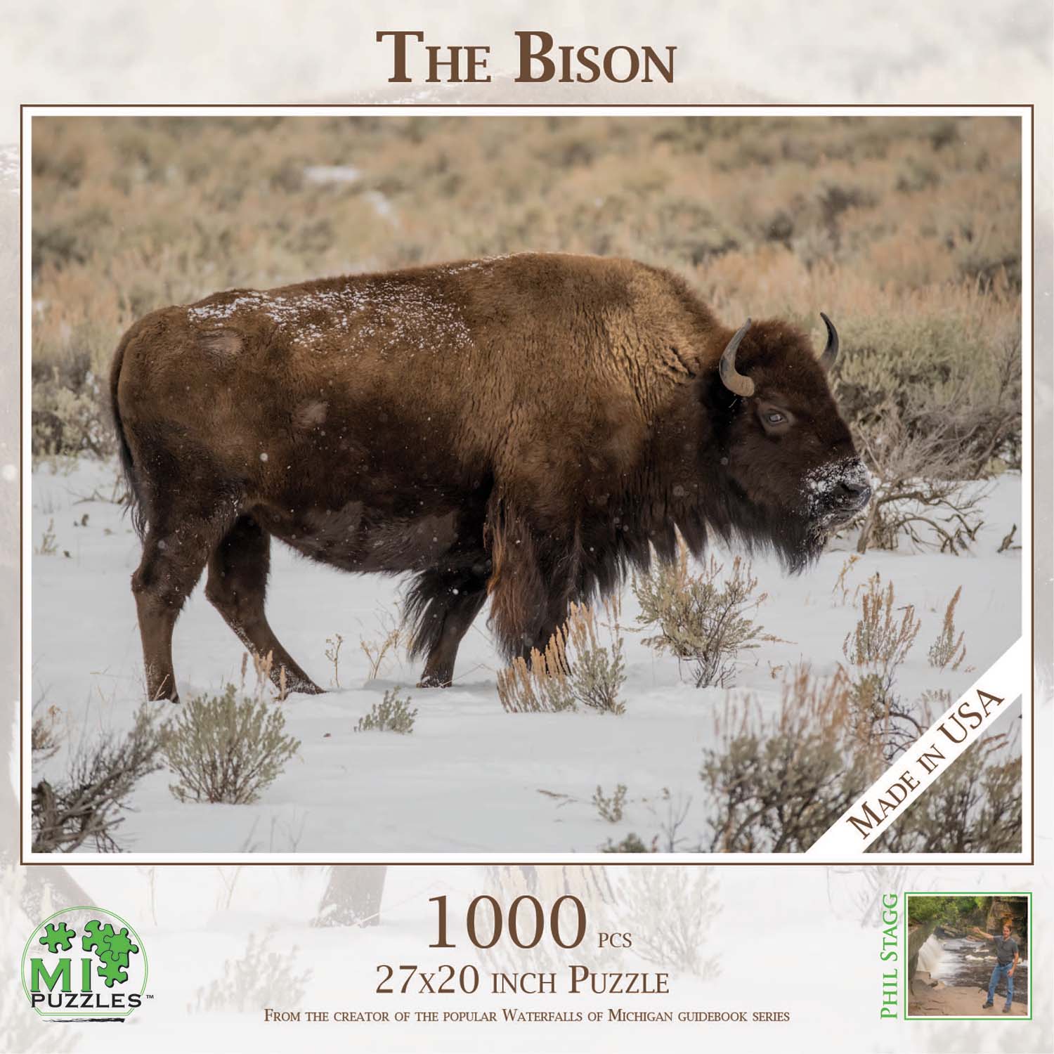 The Bison Animals Jigsaw Puzzle