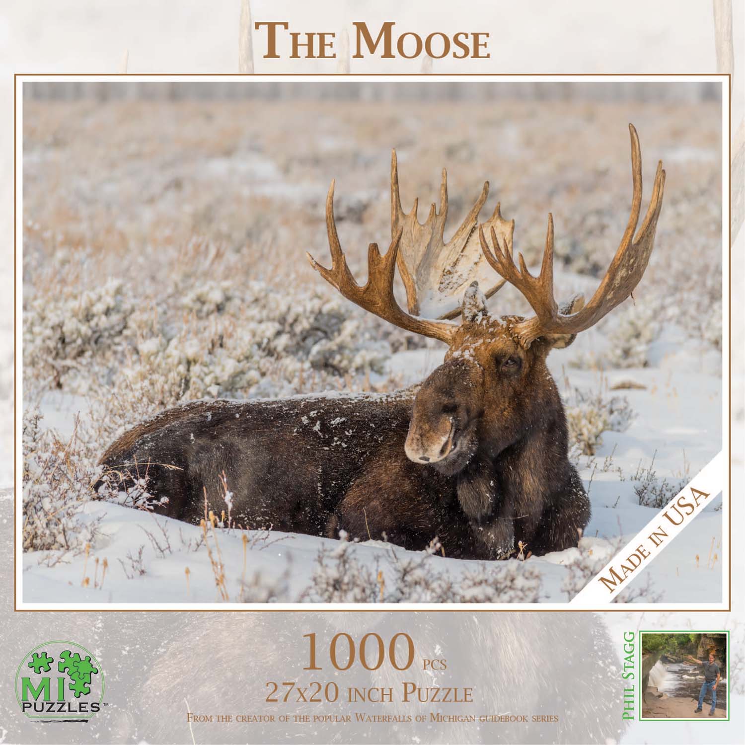 The Moose Forest Animal Jigsaw Puzzle