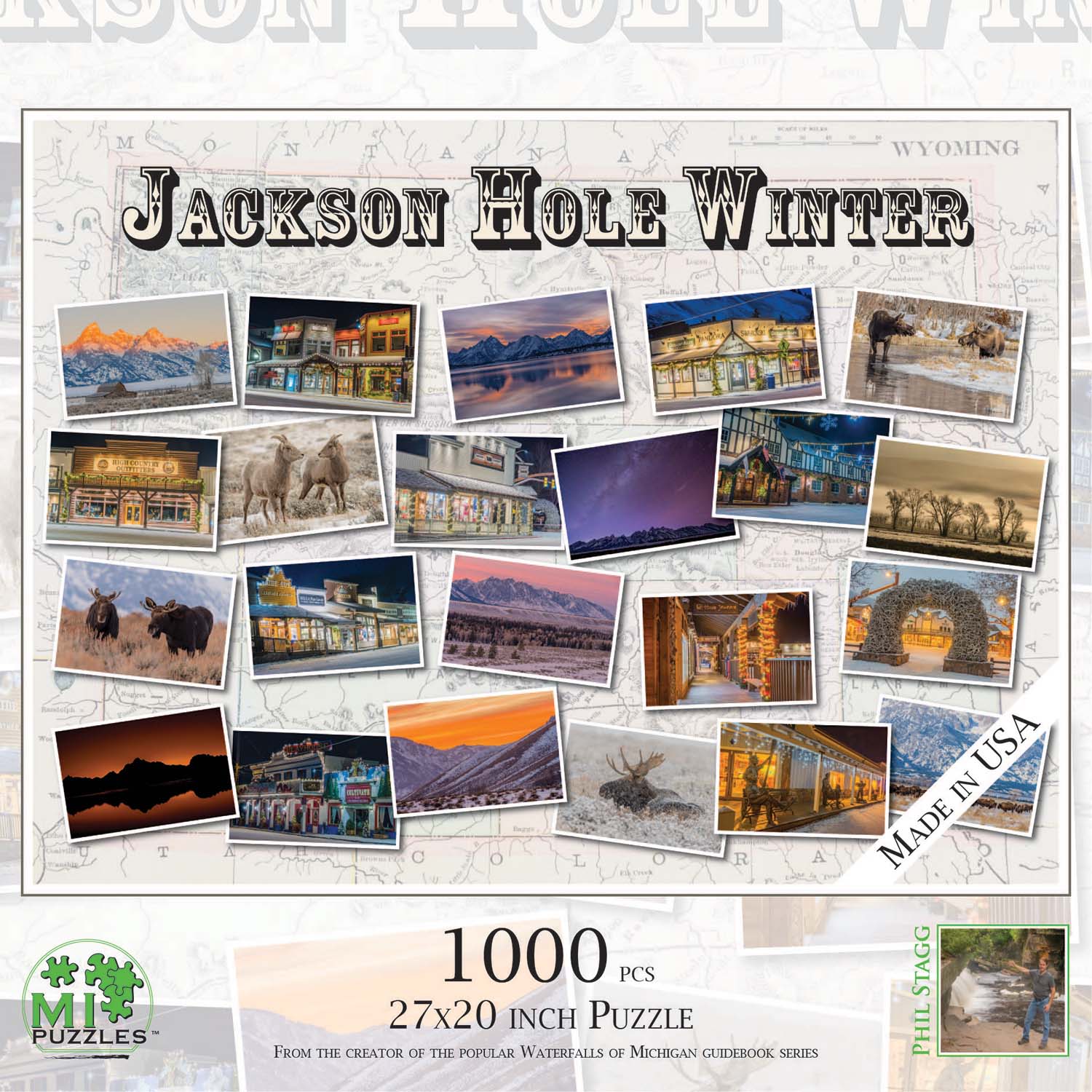 Jackson Hole Winter Photography Jigsaw Puzzle