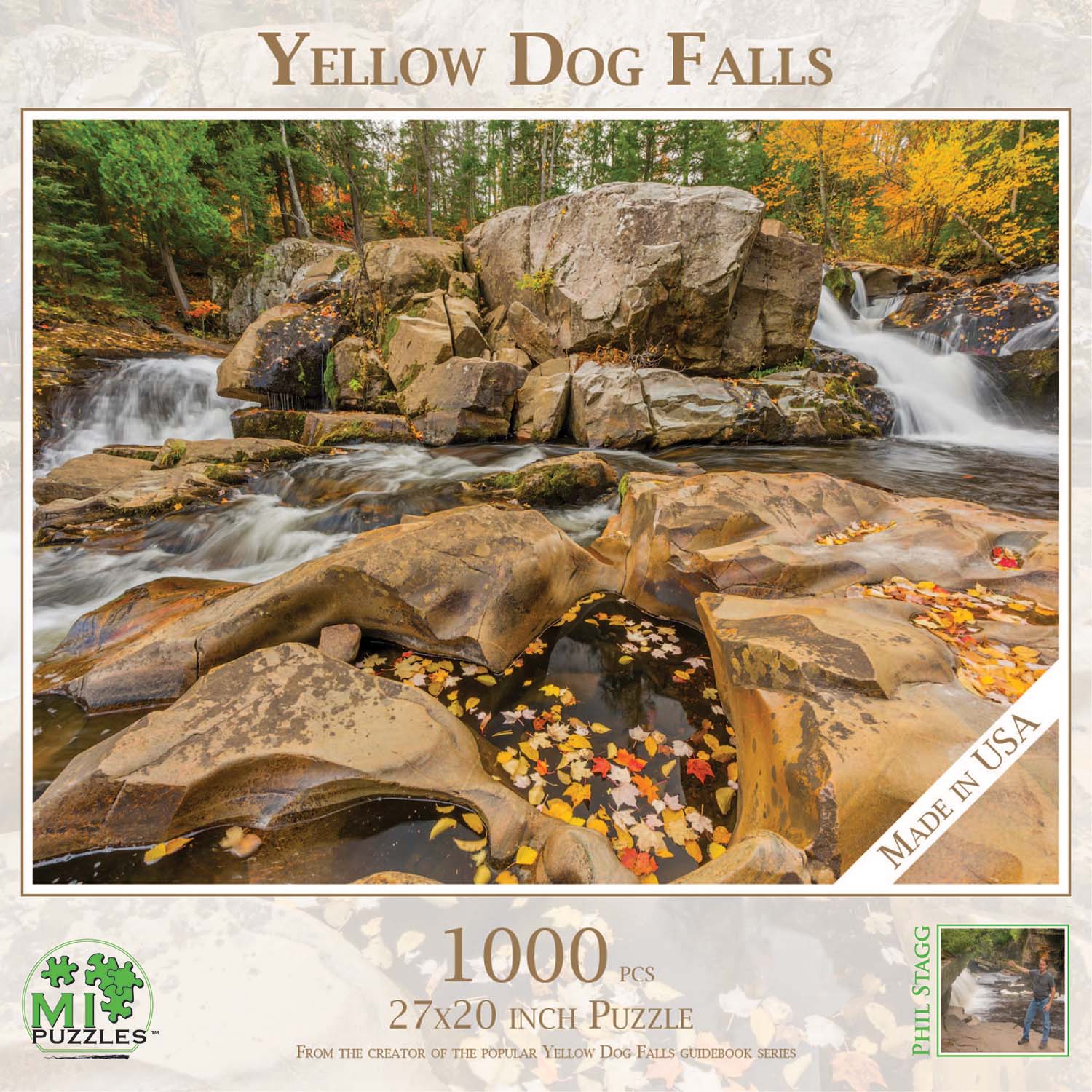 Yellow Dog Falls Photography Jigsaw Puzzle