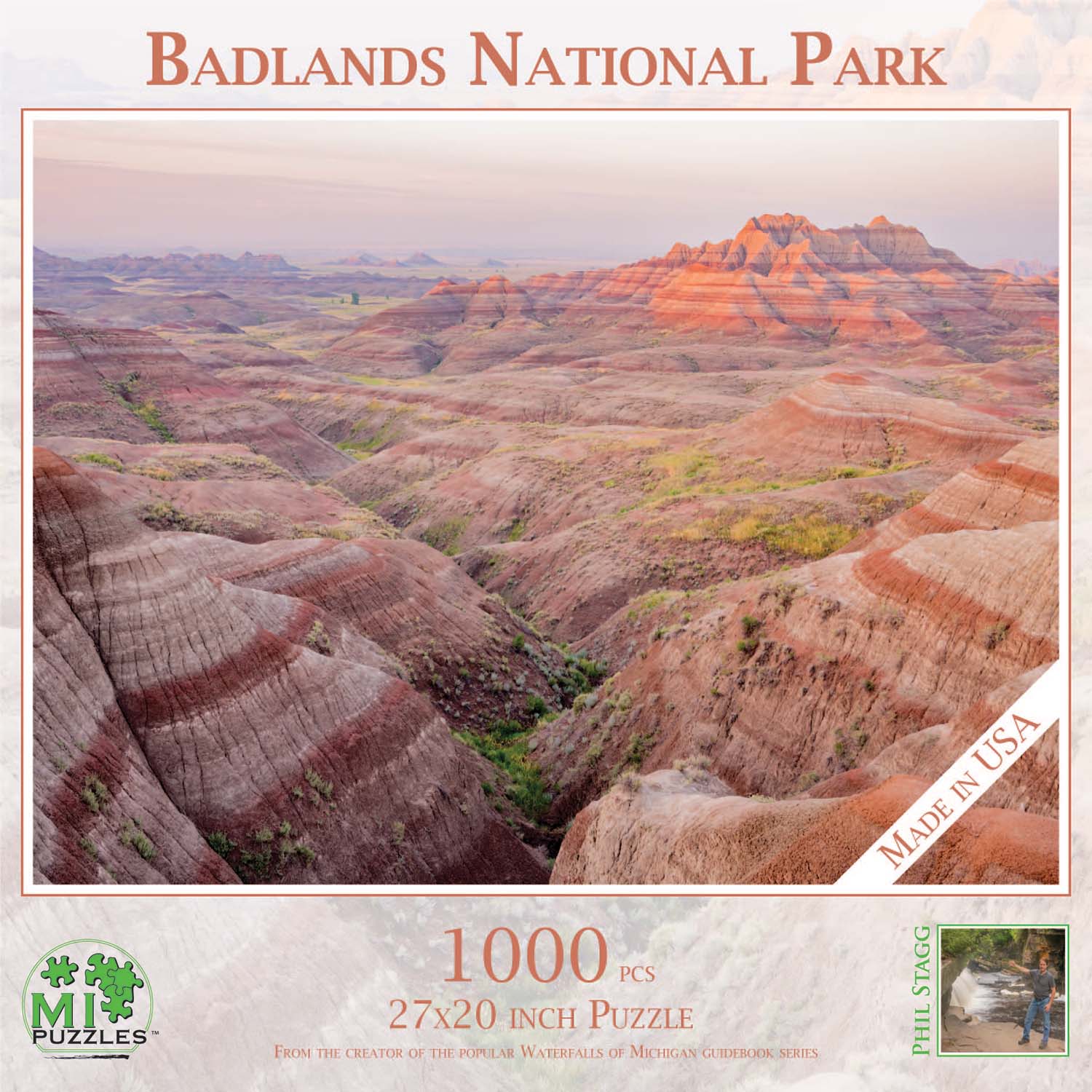 Badlands National Park Landscape Jigsaw Puzzle
