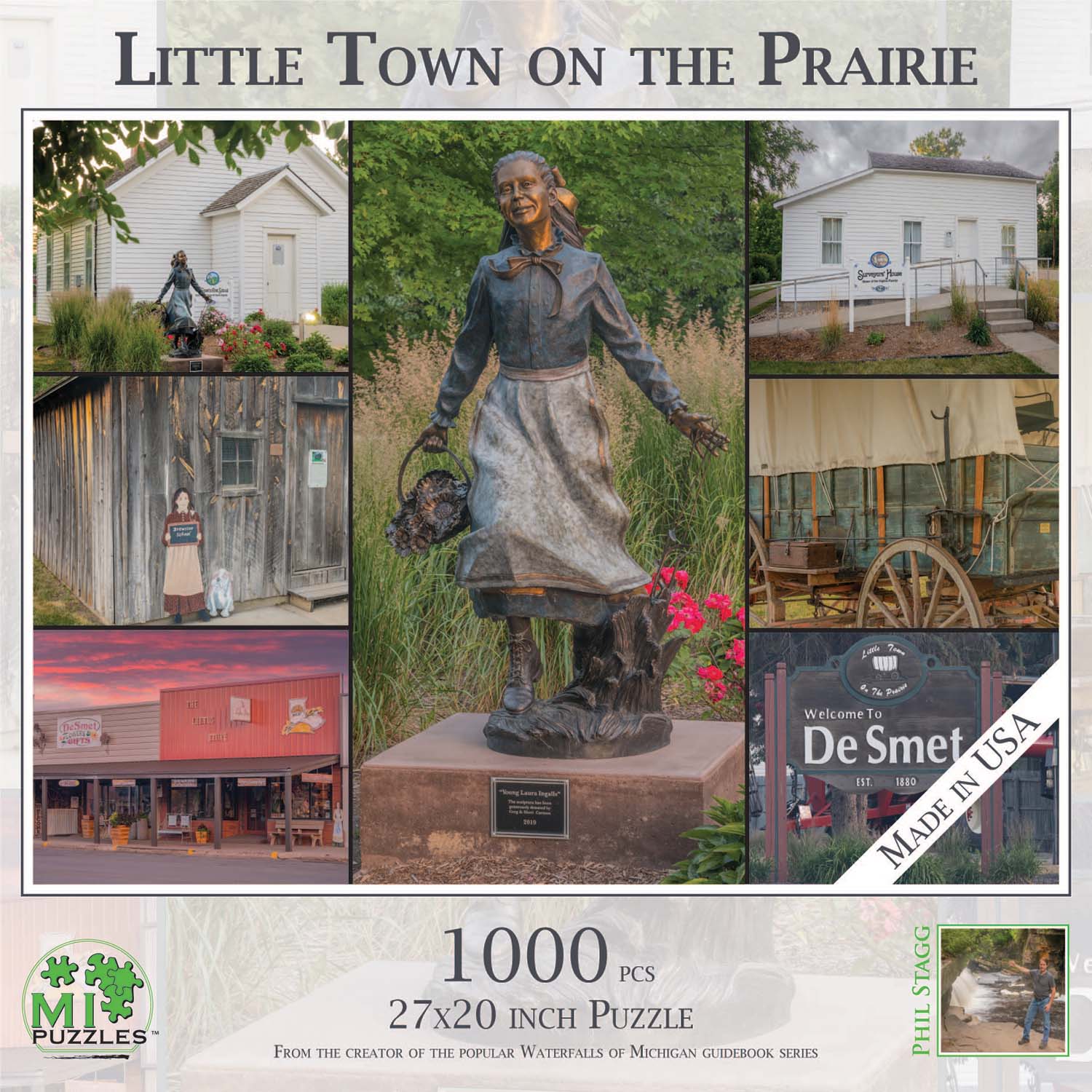 Little Town on the Prairie Photography Jigsaw Puzzle