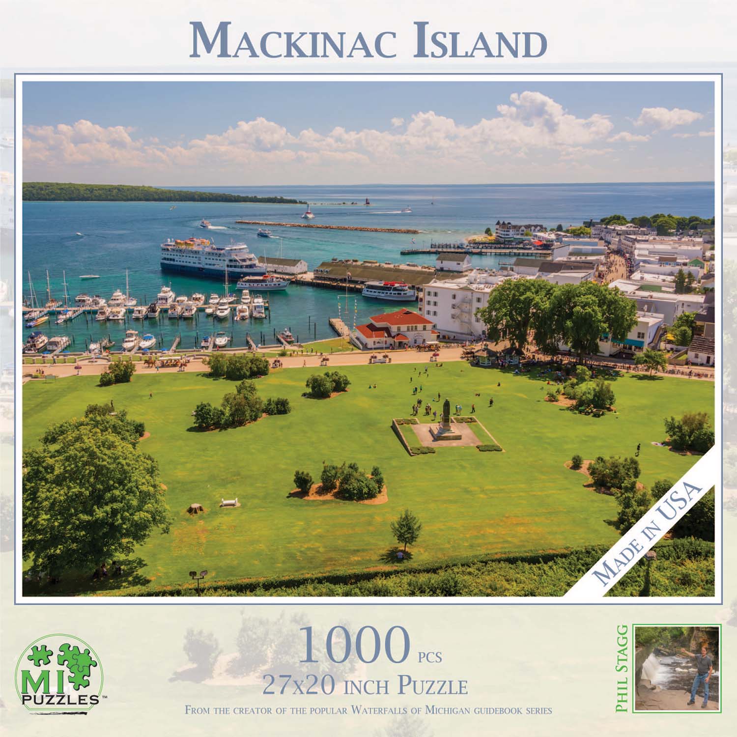 Mackinac Island Boat Jigsaw Puzzle