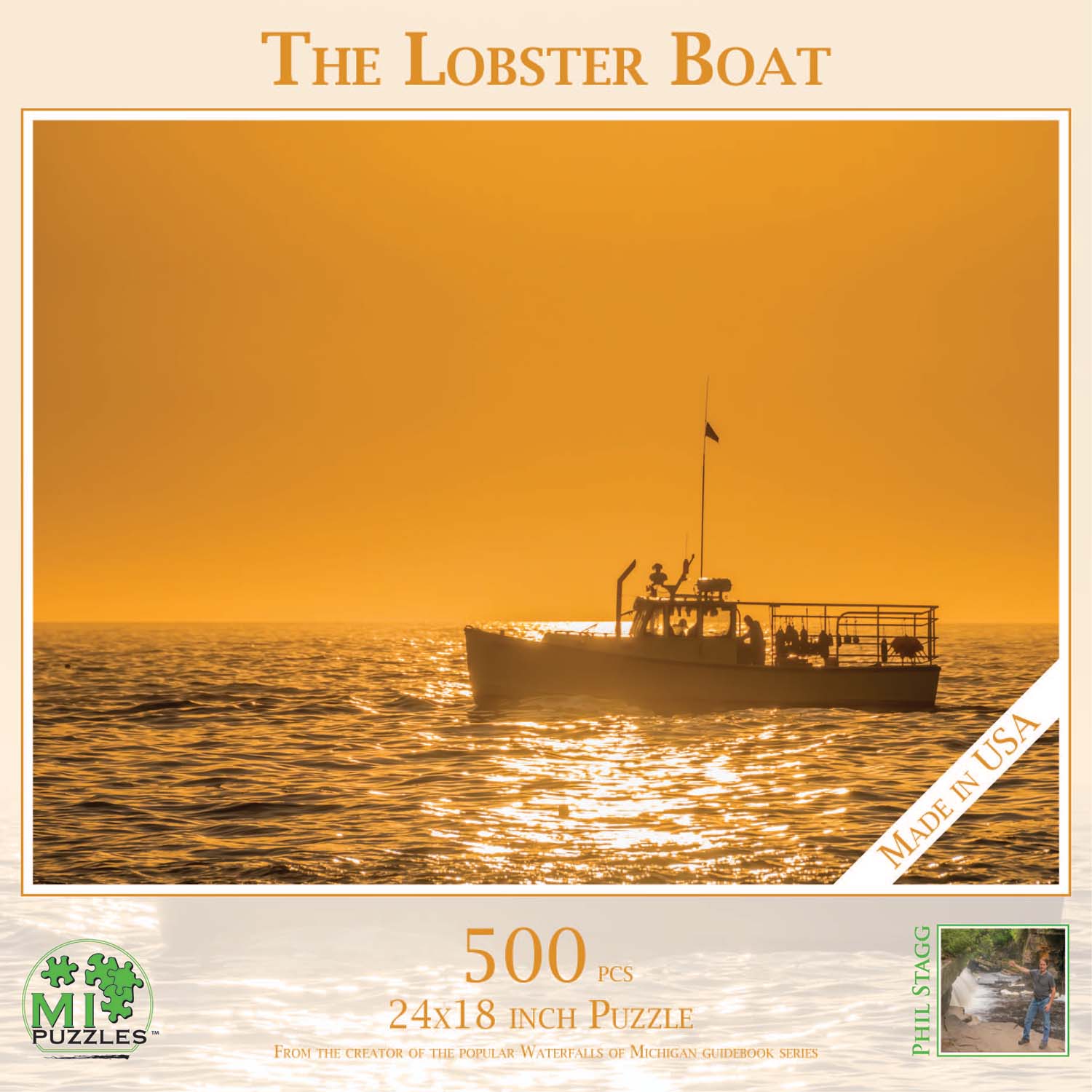 The Lobster Boat - Scratch and Dent Jigsaw Puzzle