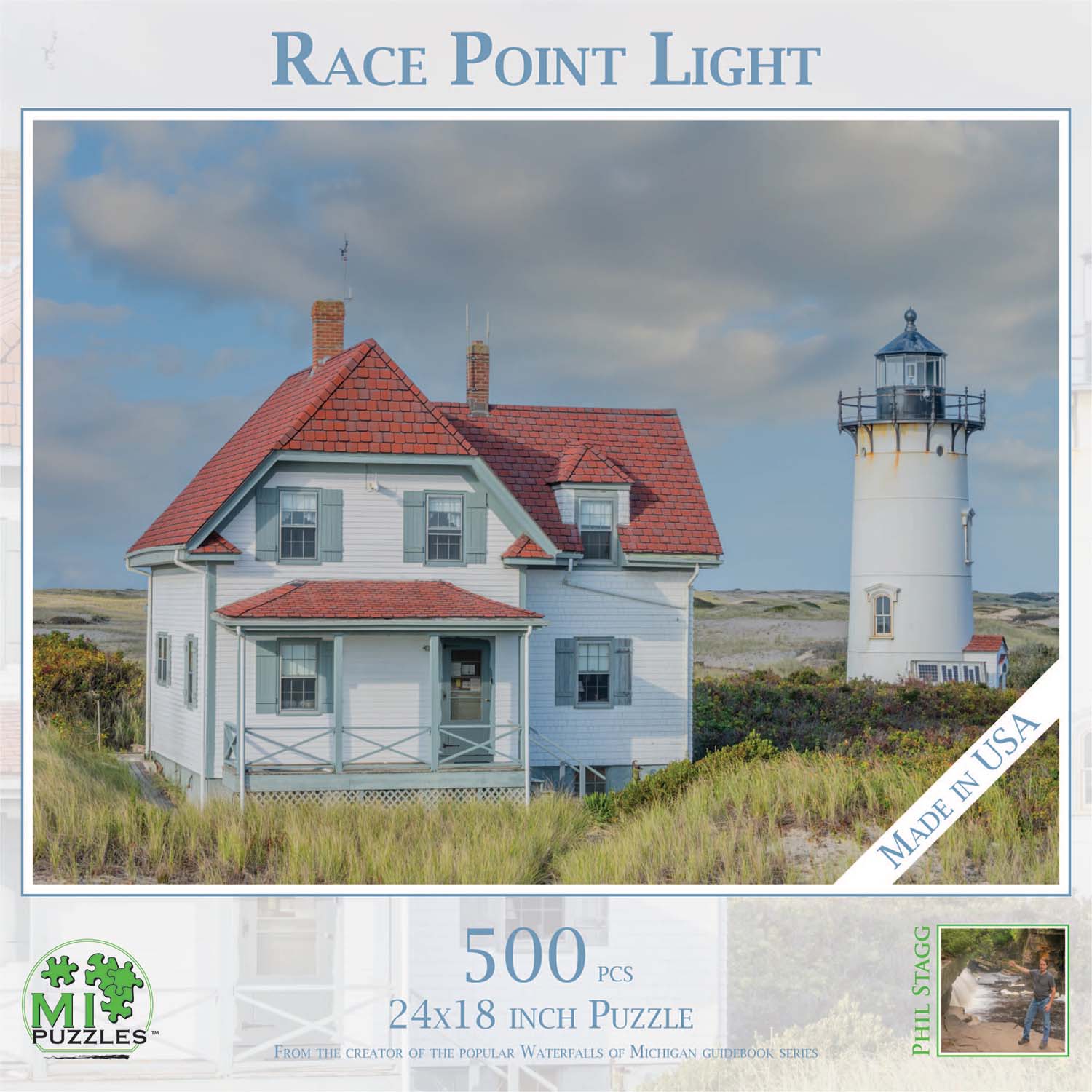 Race Point Light Lighthouse Jigsaw Puzzle