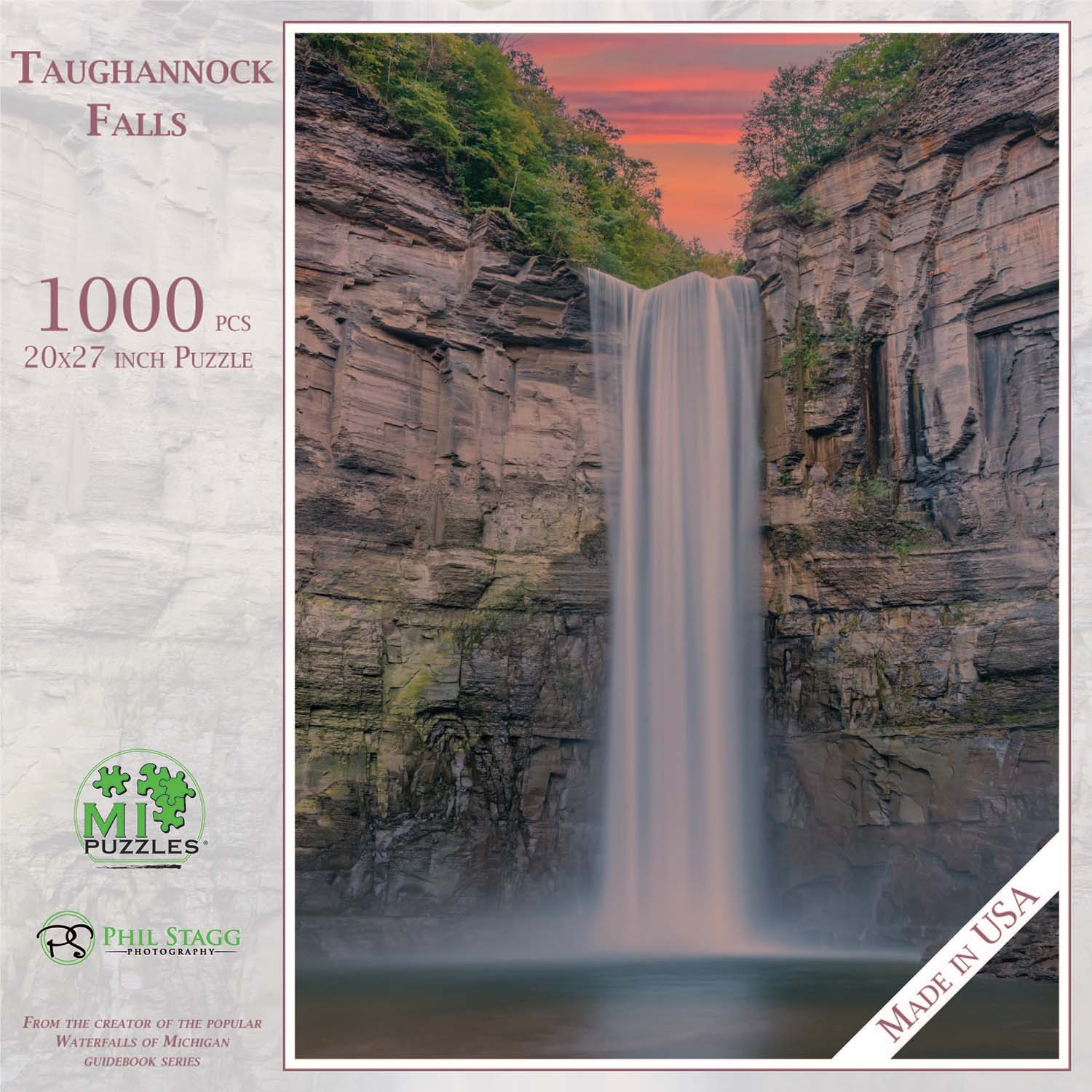 Taughannock Falls Photography Jigsaw Puzzle