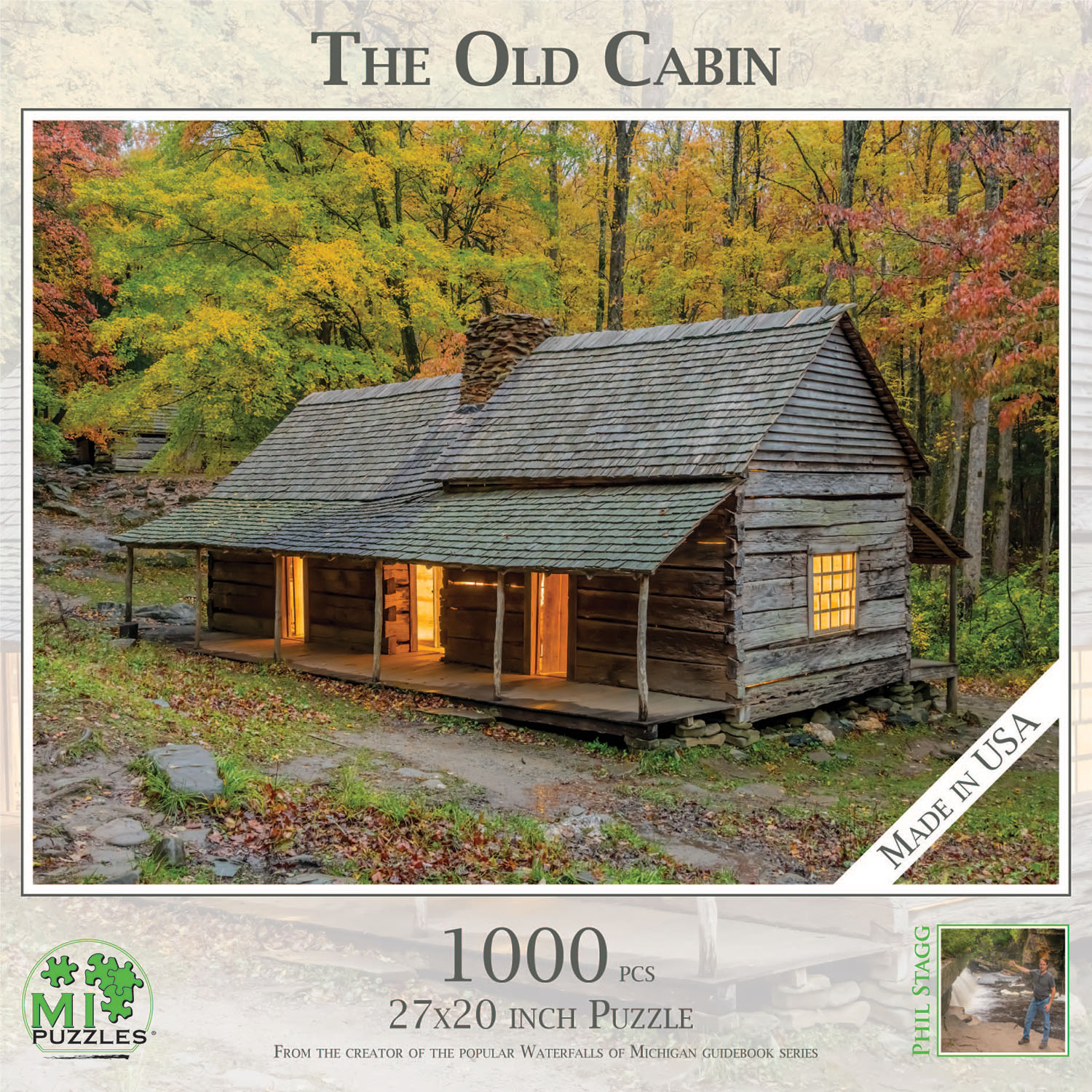The Old Cabin Photography Jigsaw Puzzle
