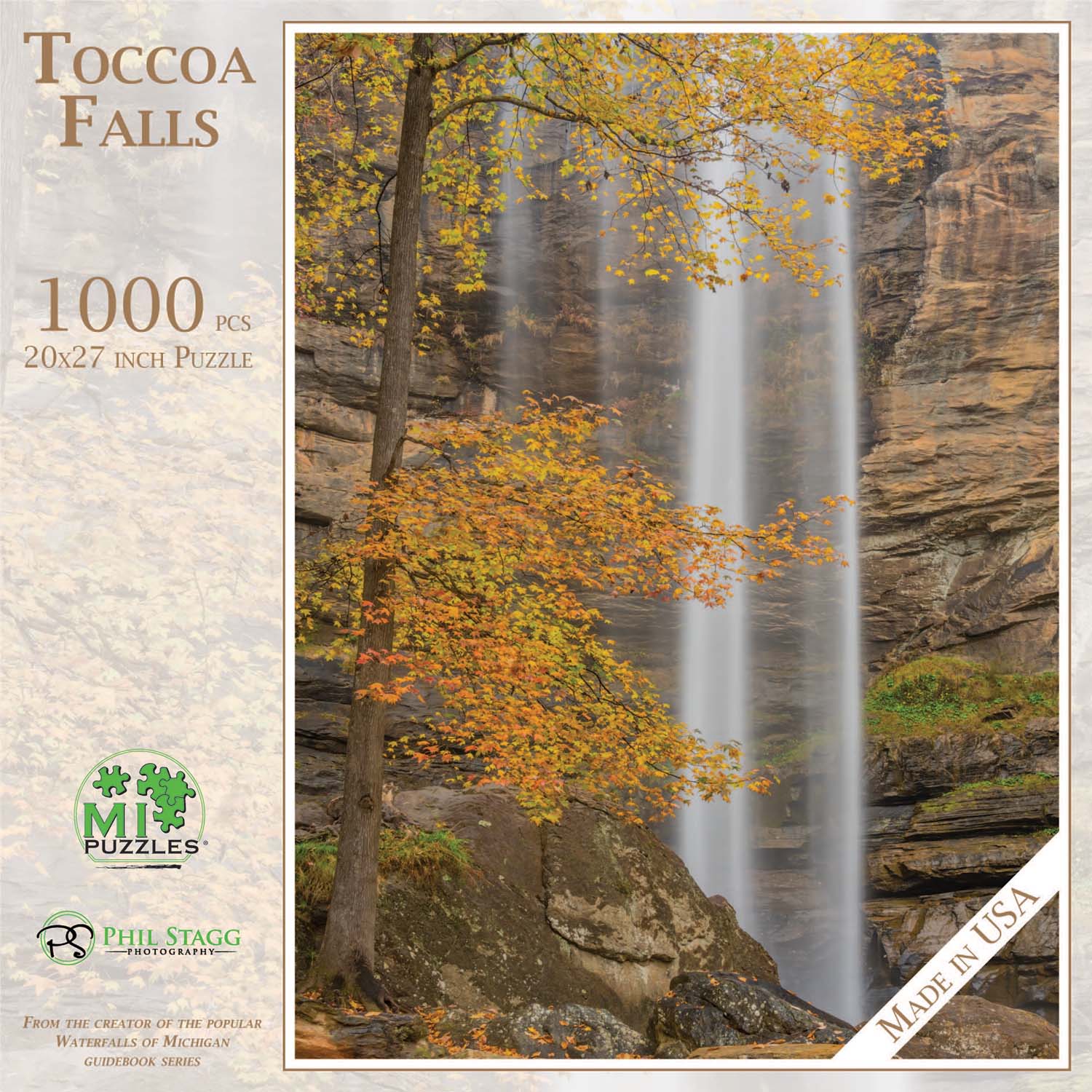 Toccoa Falls Photography Jigsaw Puzzle
