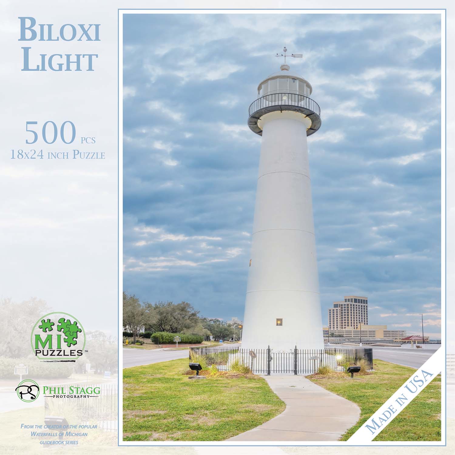 Biloxi Light Lighthouse Jigsaw Puzzle