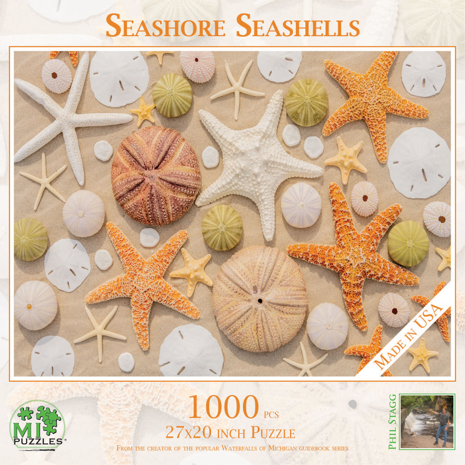 Seashore Seashells Sea Life Jigsaw Puzzle
