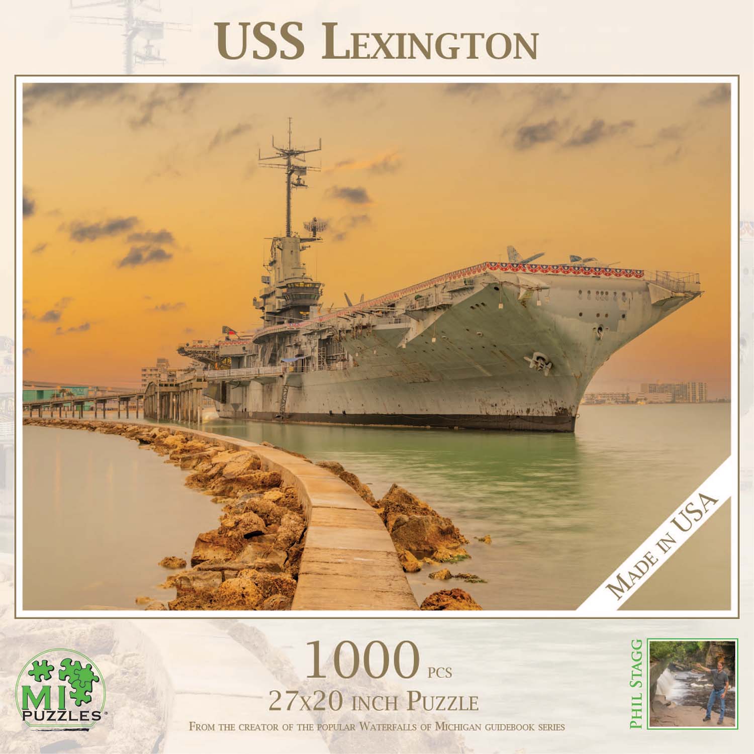 USS Lexington Boat Jigsaw Puzzle