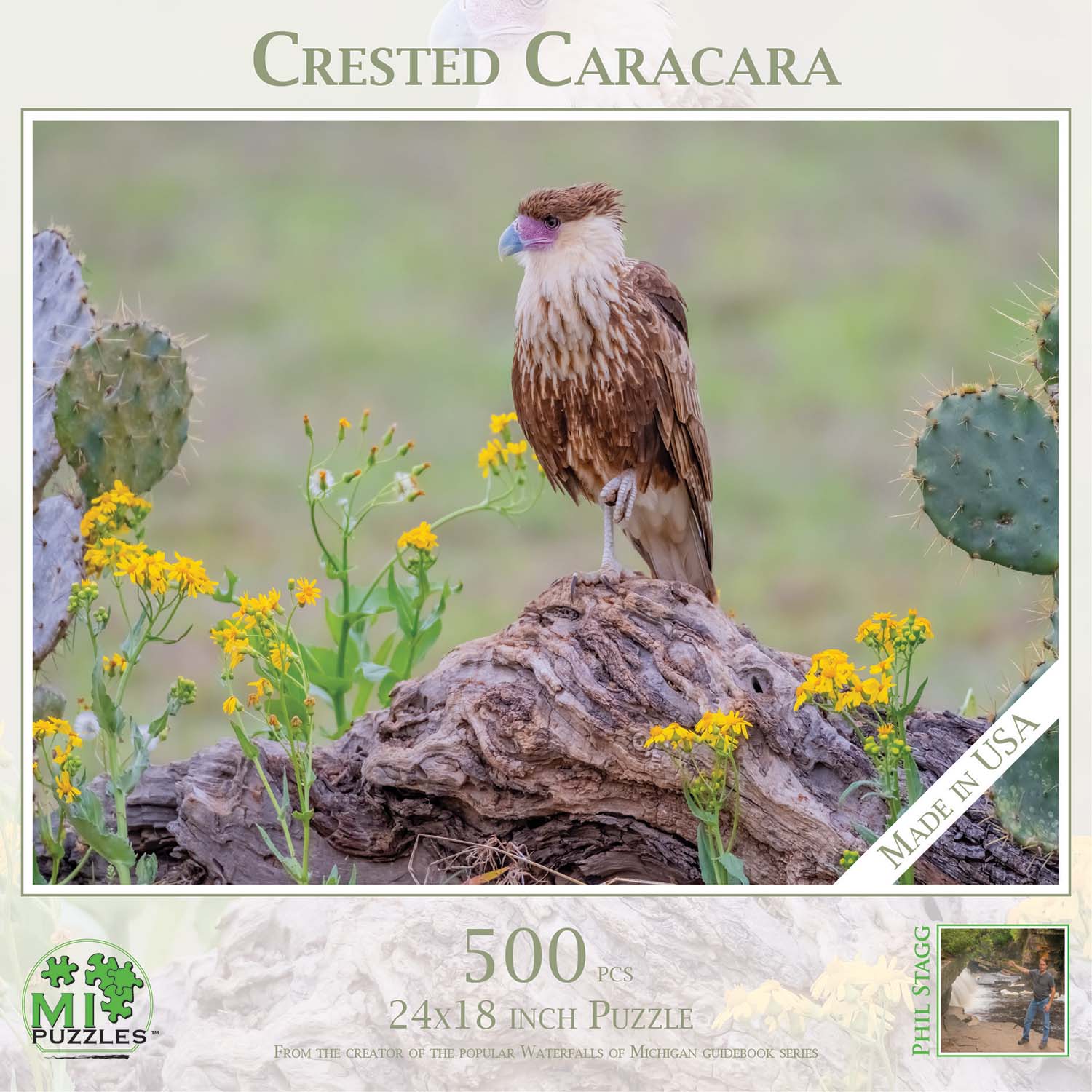 Crested Caracara Birds Jigsaw Puzzle