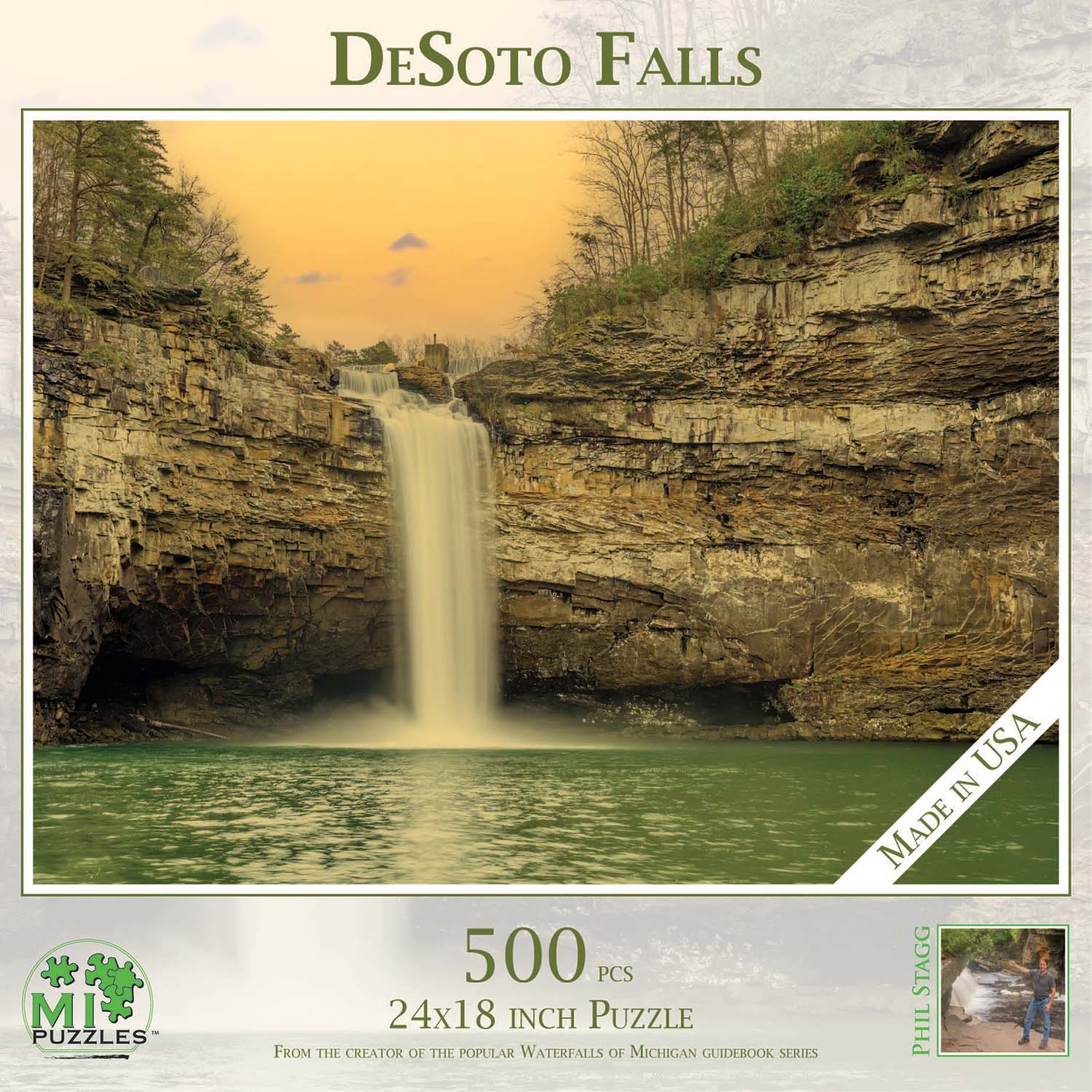 DeSoto Falls Photography Jigsaw Puzzle
