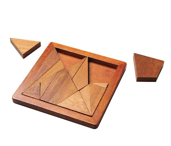 Archimedes TANGRAM Puzzle by Great Minds Professor Puzzle for sale online