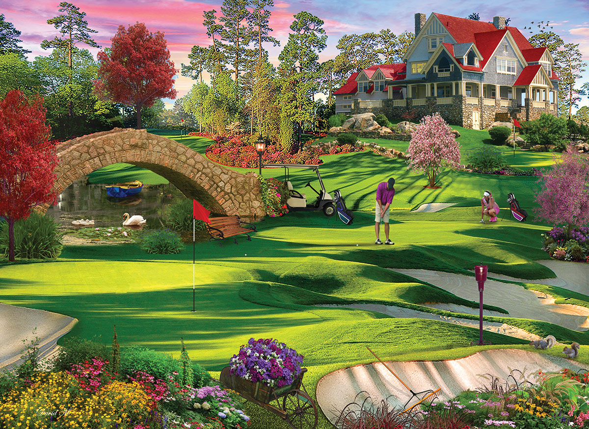 Golfer's Paradise - Scratch and Dent Sports Jigsaw Puzzle