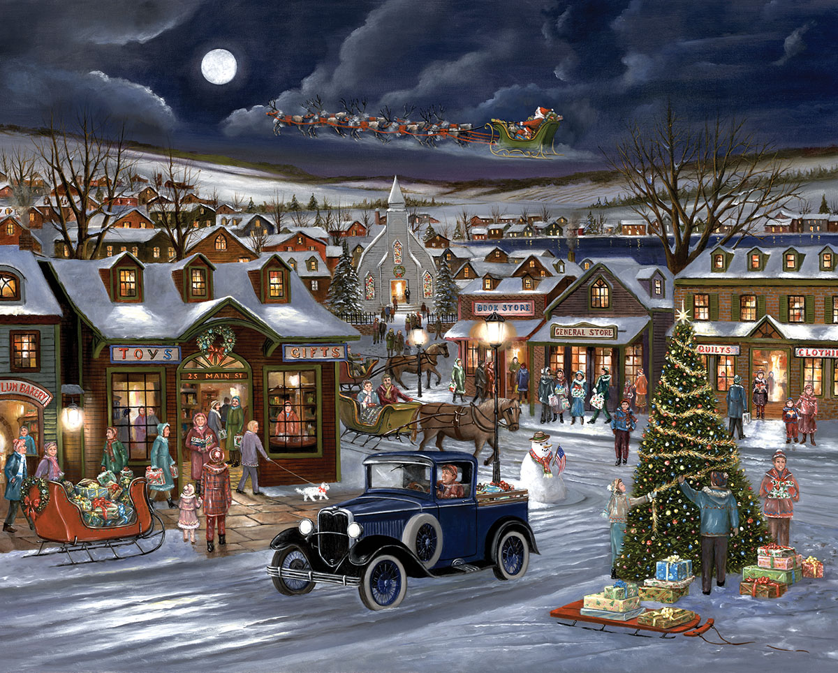 Rejoice in Christmas Winter Jigsaw Puzzle