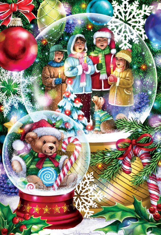 Snow Globes - Scratch and Dent Christmas Jigsaw Puzzle