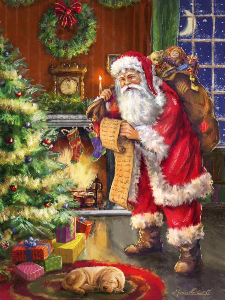 Santa Claus Christmas Jigsaw Puzzle