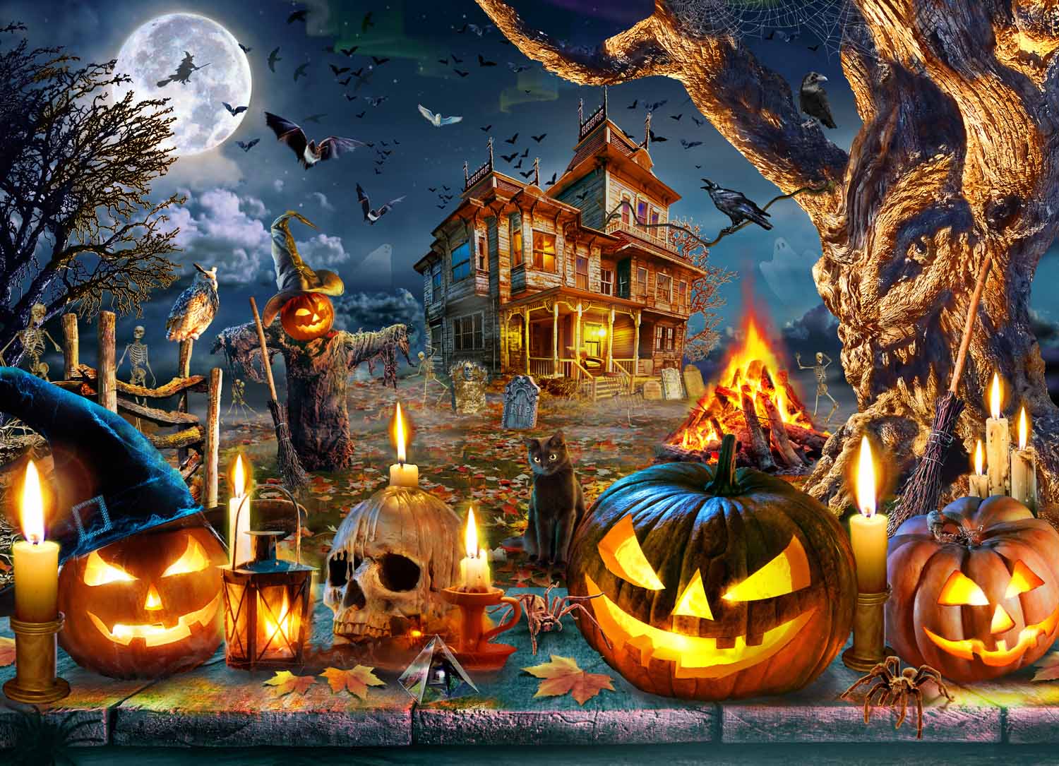 Halloween Nightmare Halloween Jigsaw Puzzle