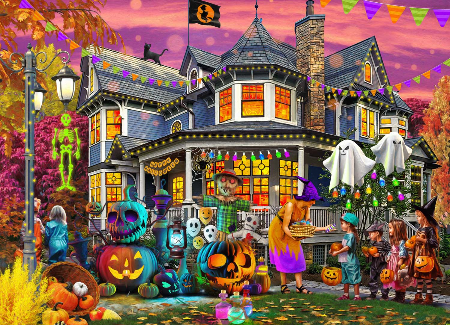 All Hallows' Eve  Halloween Jigsaw Puzzle