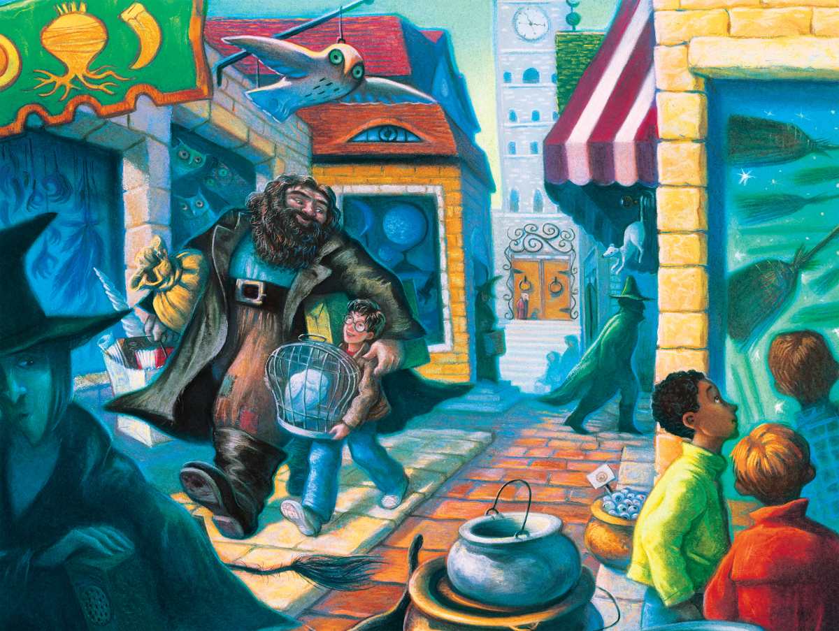 Diagon Alley (Harry Potter) Fantasy Jigsaw Puzzle