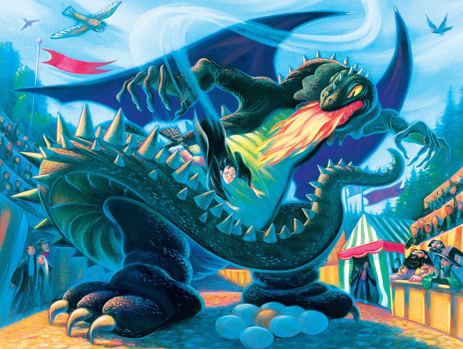Hungarian Horntail Dragon Jigsaw Puzzle
