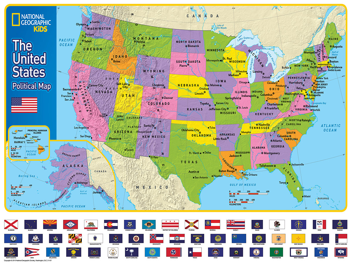 The USA Kids Map Educational Jigsaw Puzzle