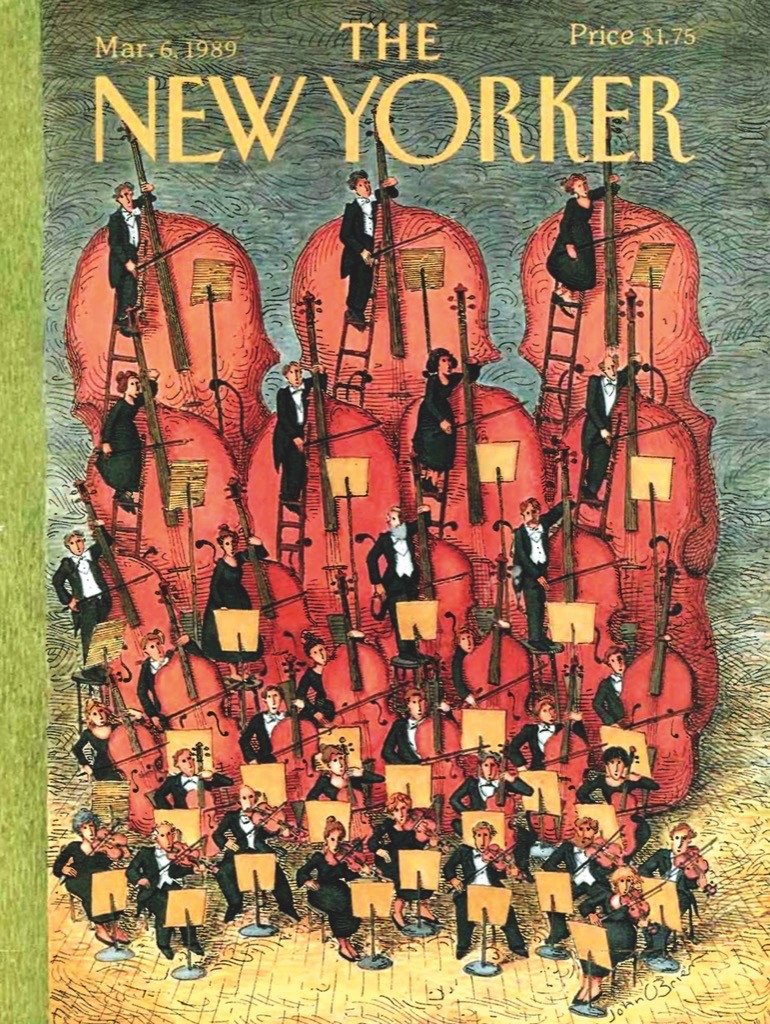 New Yorker All About the Bass 500 Piece Jigsaw Puzzle New York Puzzle Company