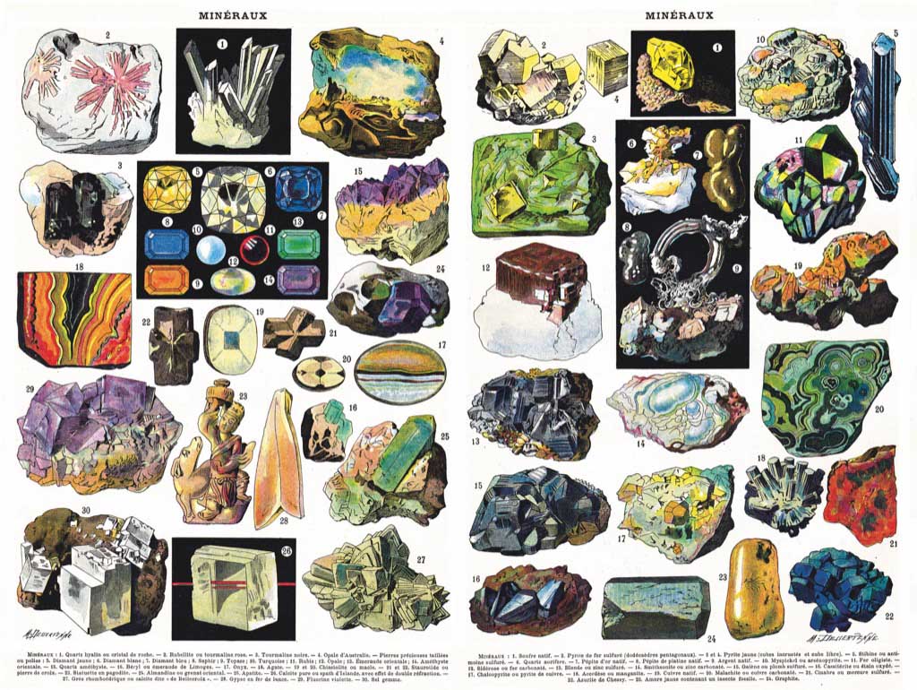 Minerals & Gems Nature Jigsaw Puzzle