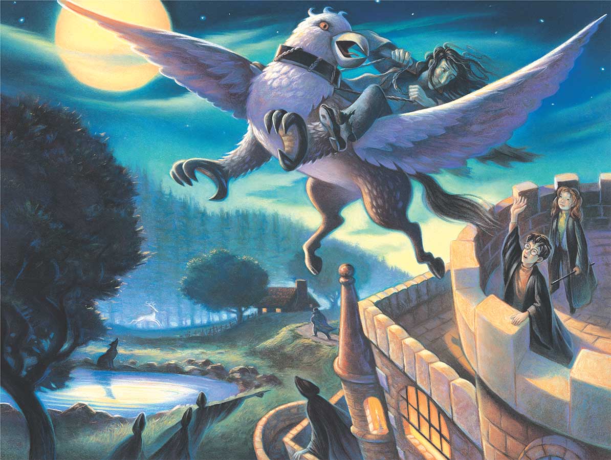Sirius Takes Flight Harry Potter Jigsaw Puzzle