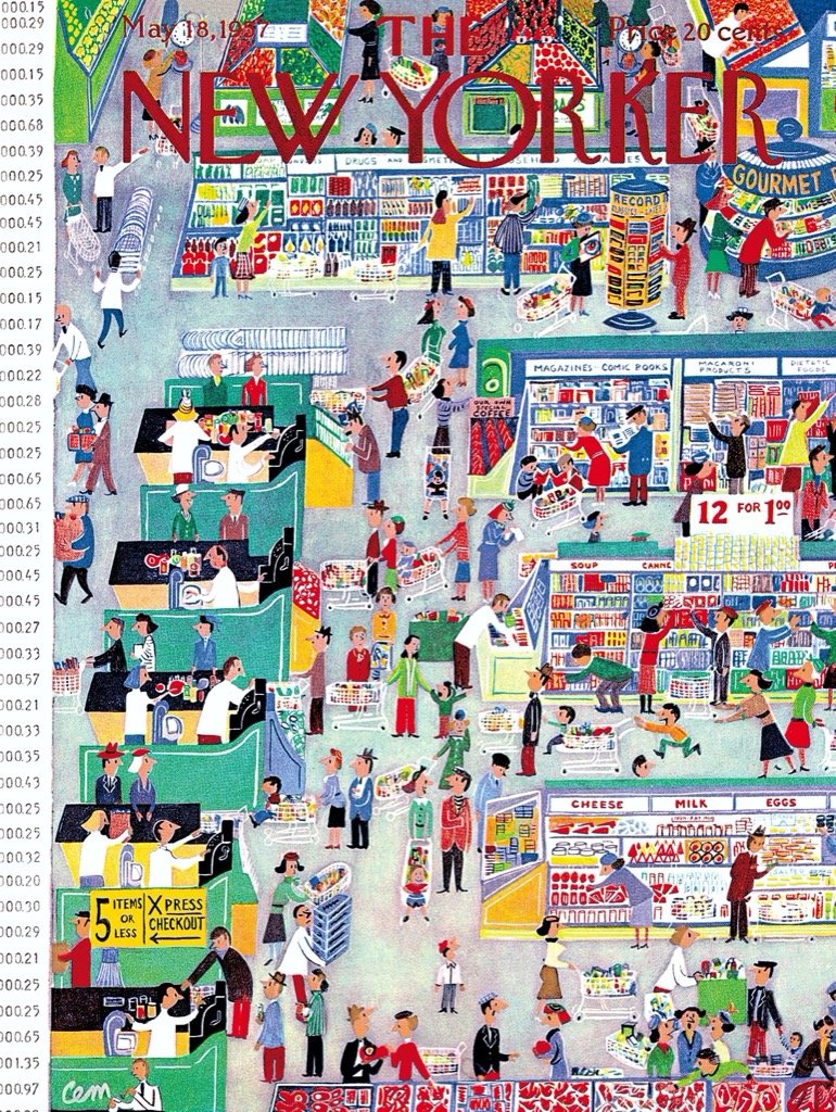 The Market Nostalgic & Retro Jigsaw Puzzle
