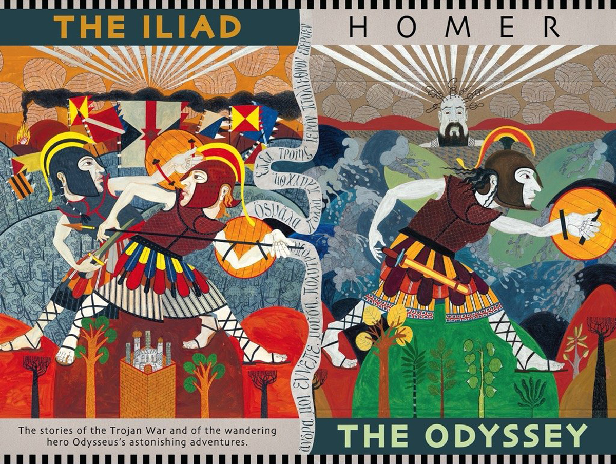 Iliad & Odyssey Movies & TV Jigsaw Puzzle