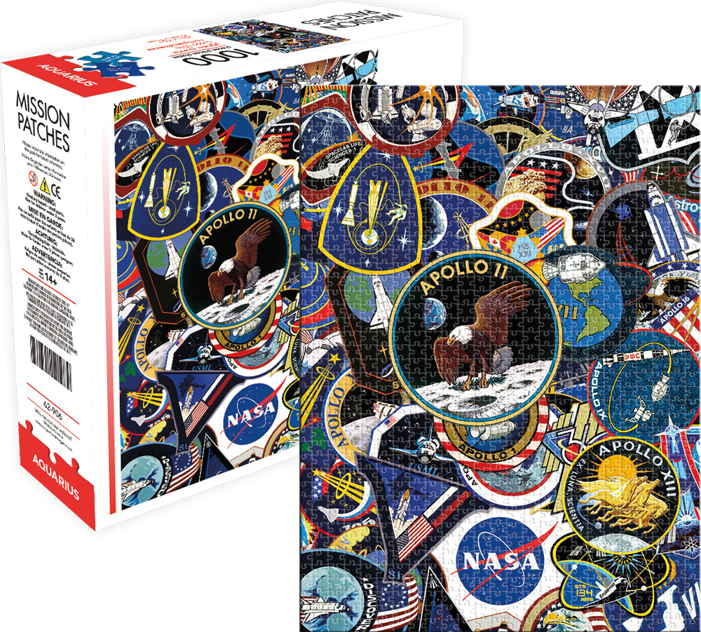 NASA Mission Patches Space Jigsaw Puzzle