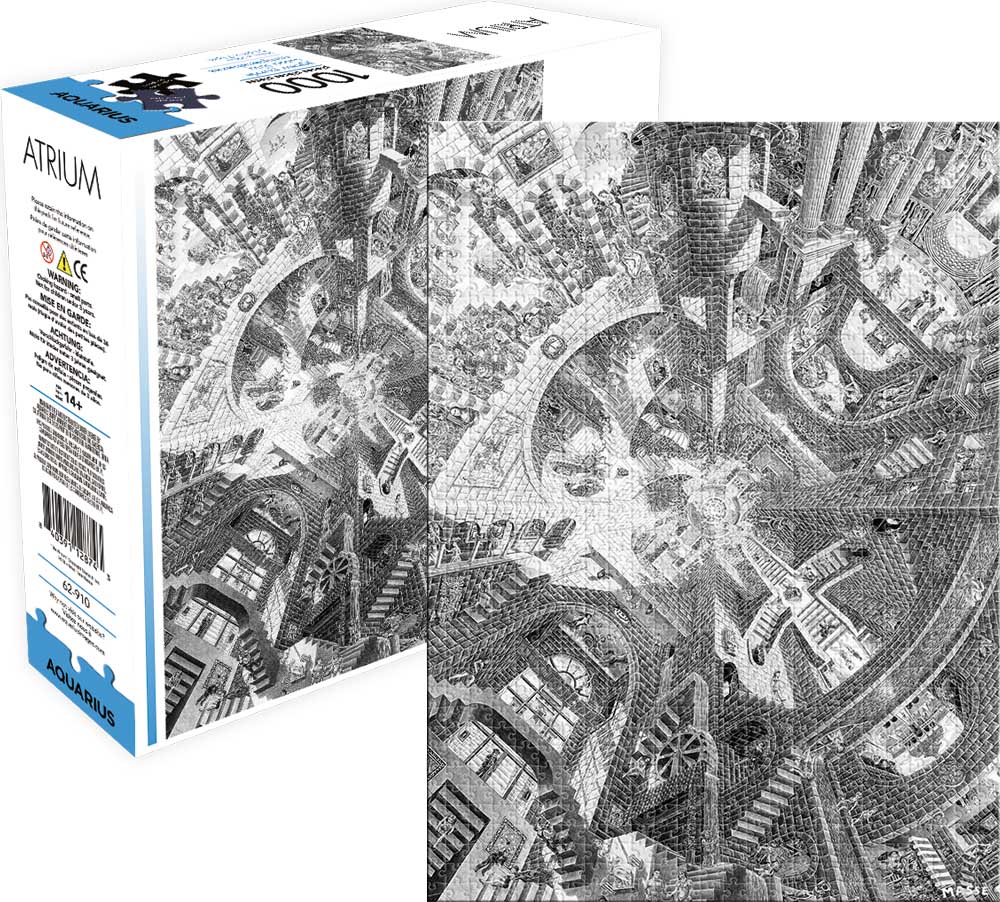 Atrium - Scratch and Dent Monochromatic Jigsaw Puzzle