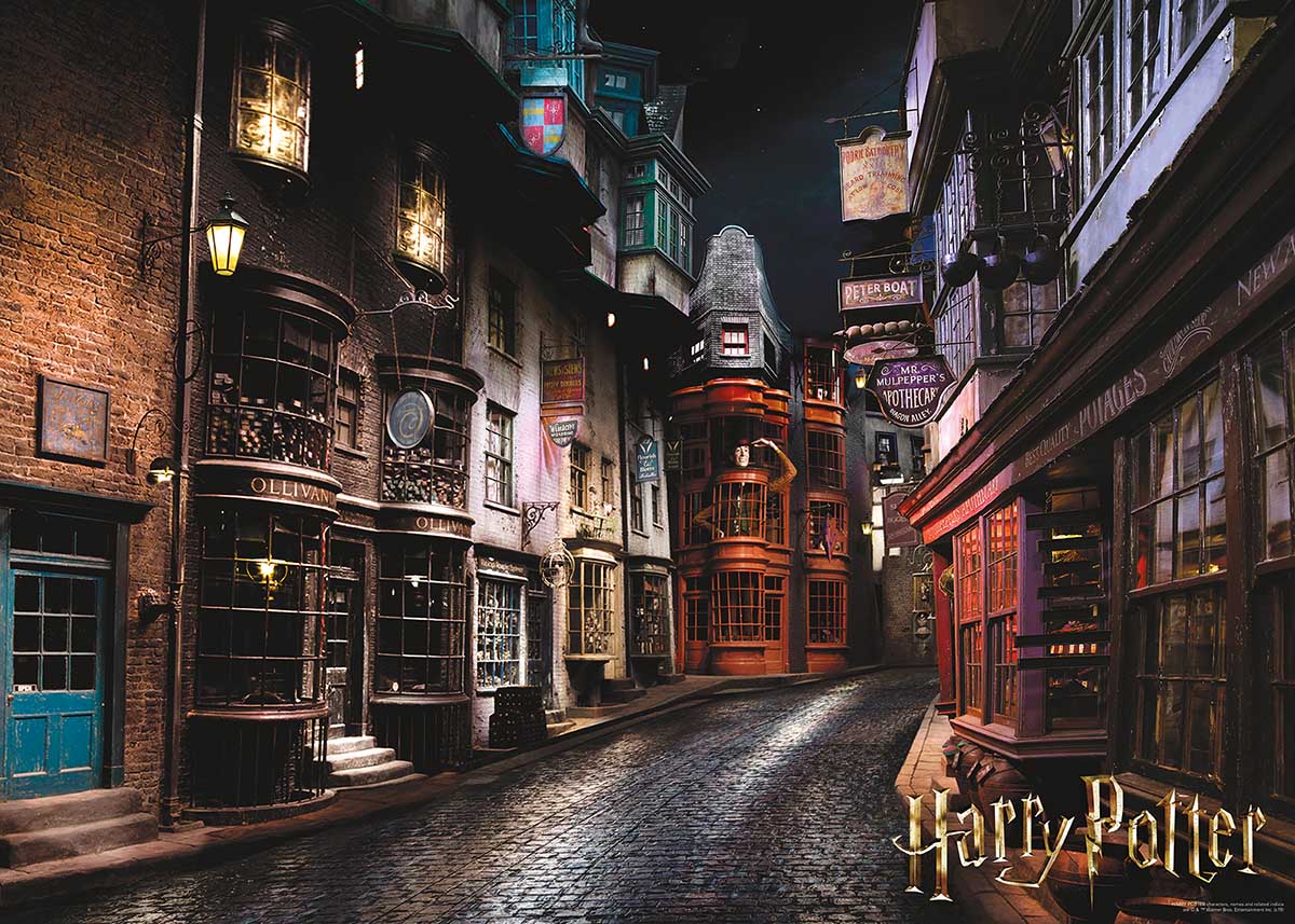 Harry Potter Diagon Alley - Scratch and Dent Fantasy Jigsaw Puzzle