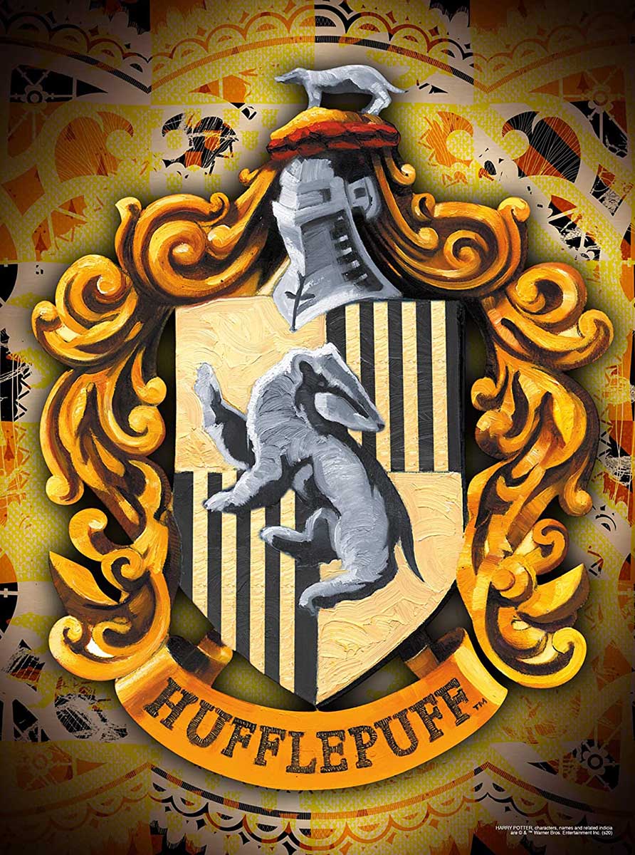 Harry Potter Hufflepuff Logo Harry Potter Jigsaw Puzzle