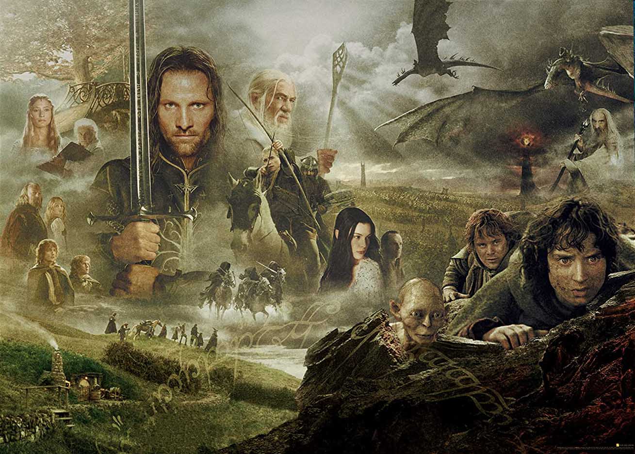 Lord of the Rings- Saga Fantasy Jigsaw Puzzle