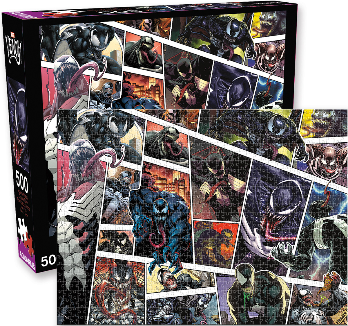 Marvel Venom Panels Superheroes Jigsaw Puzzle