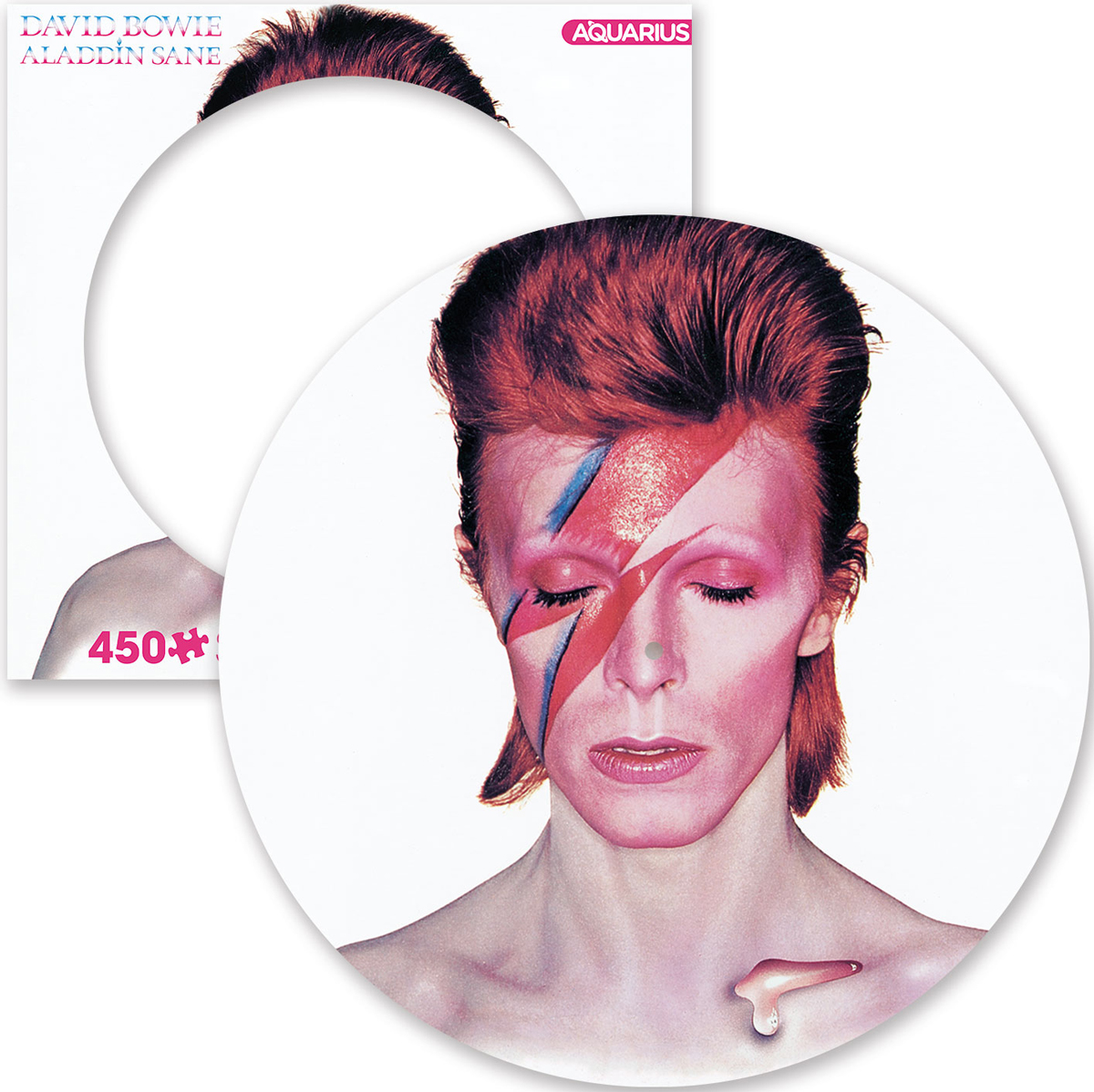 David Bowie Aladdin Sane Picture Disc Puzzle