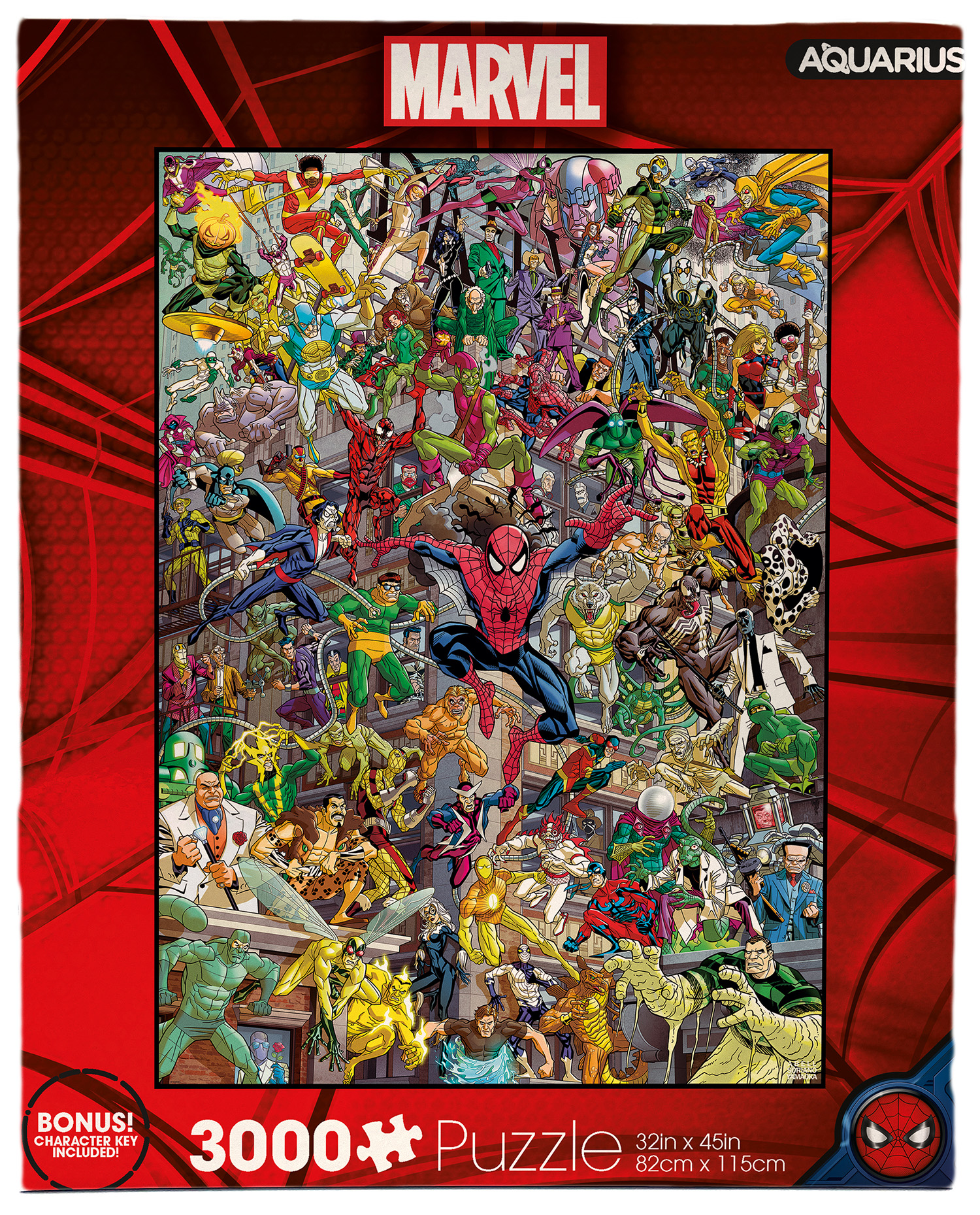 Marvel Spider Man Villains Superheroes Jigsaw Puzzle