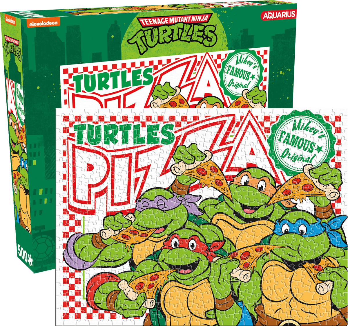 Teenage Mutant Ninja Turtle Pizza Movies & TV Jigsaw Puzzle
