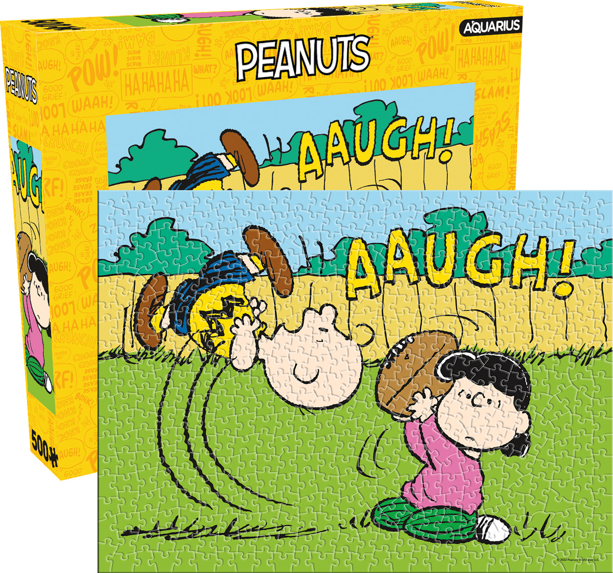 Peanuts Lucy Football Humor Jigsaw Puzzle