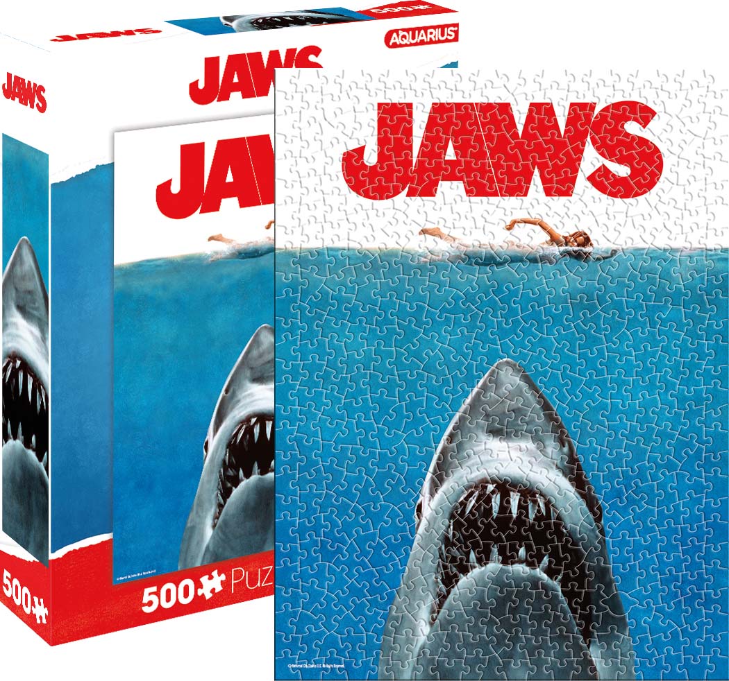 Jaws One Sheet Movies & TV Jigsaw Puzzle