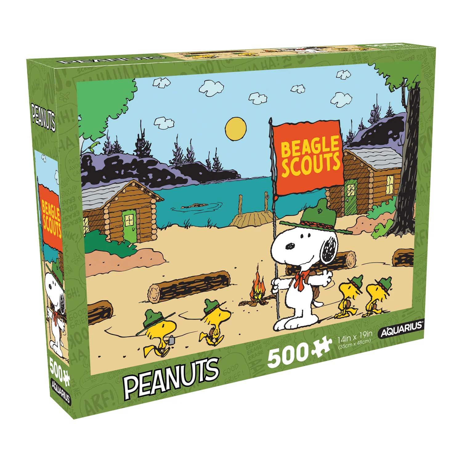 Peanuts Beagle Scouts Movies & TV Jigsaw Puzzle