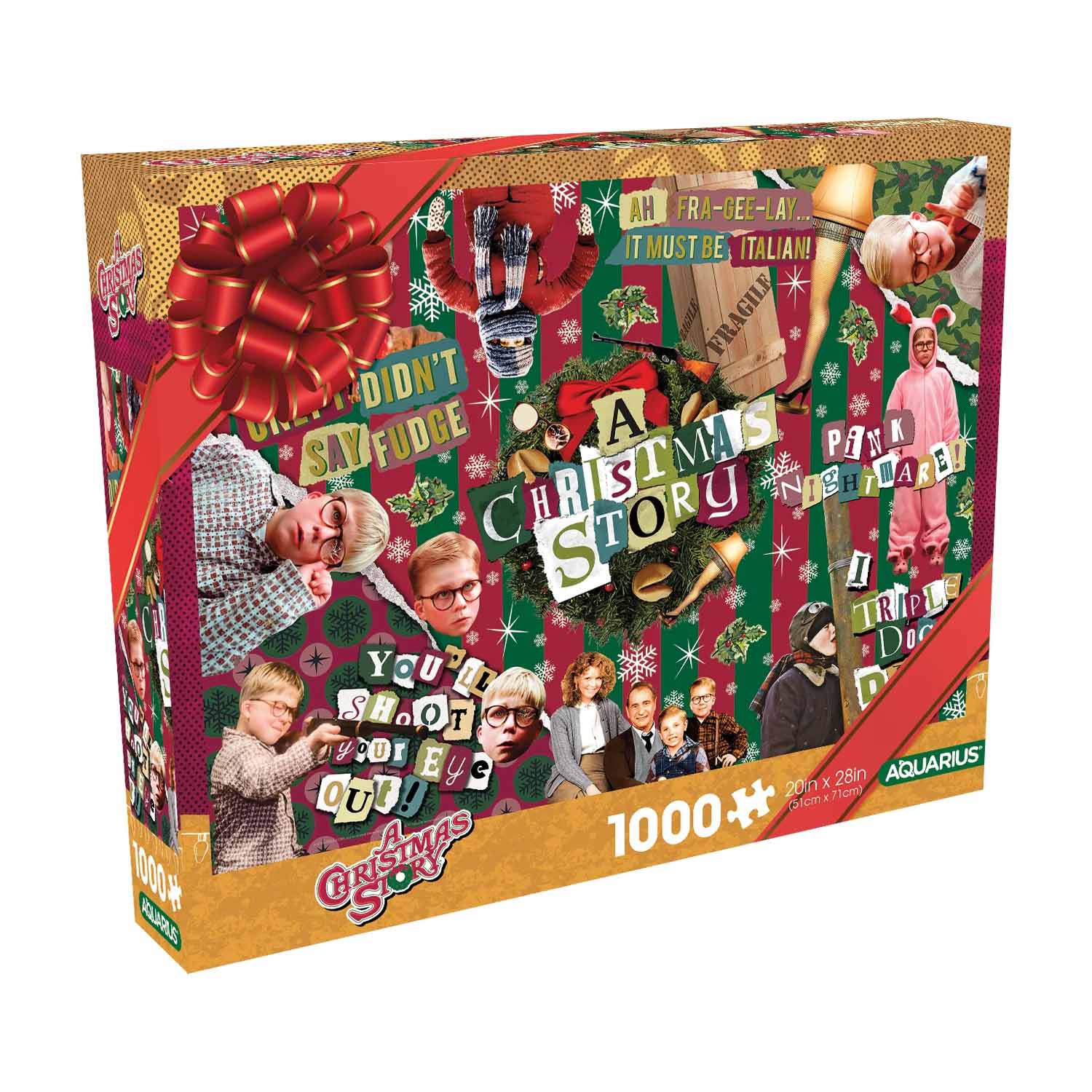 A Christmas Story - Wrapping Paper  Movies & TV Jigsaw Puzzle