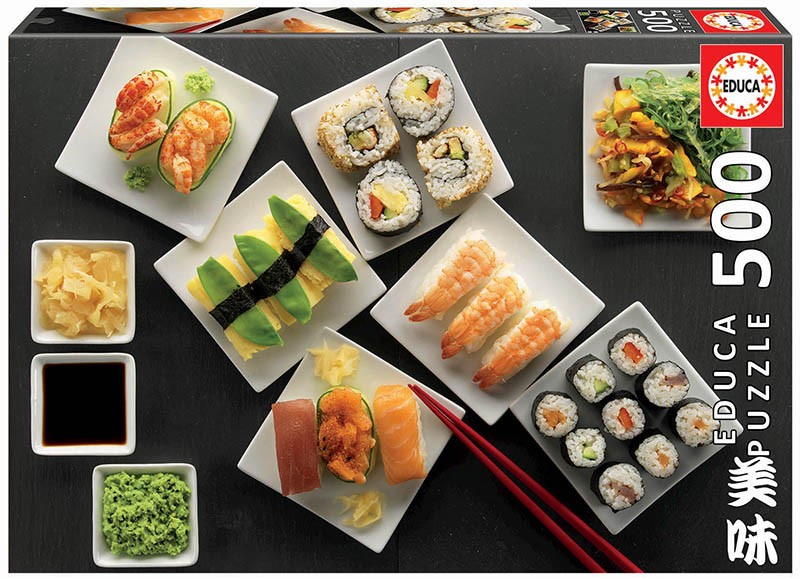 Sushi 500 Pieces Educa Puzzle Warehouse