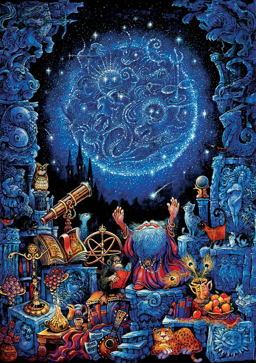 Astrologer II Space Jigsaw Puzzle