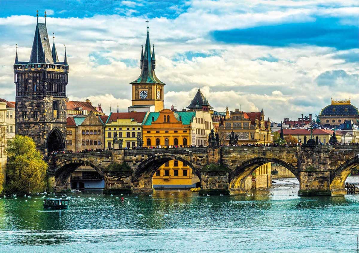 Views Of Prague - Scratch and Dent Travel Jigsaw Puzzle